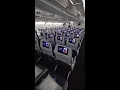 A walk through of the interior of an Airbus A330 from the back to the front