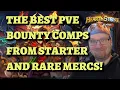 Getting Started with Hearthstone Mercenaries The BEST PvE Bounty Comps from Starter and Rare Mercs