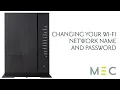 Changing Your Wi-Fi Network Name Password
