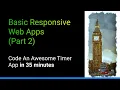 Basic Responsive React Tutorial using Bootstrap