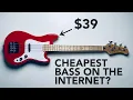 Lagu I bought the cheapest bass on the internet! It was....