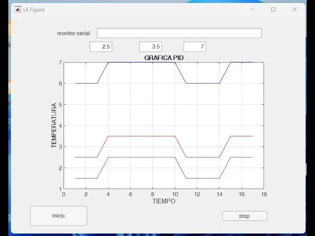 LEER VARIOS DATOS SERIAL Y GRAFICAR CON MATLAB APP DESIGNER