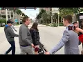 Nick Fuentes Confronts Ben Shapiro Outside TPUSA Conference