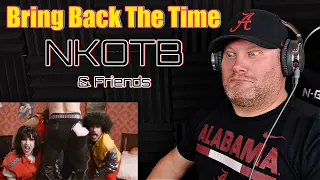 FIRST TIME REACTION to New Kids On The Block -Bring Back The Time Ft SaltNPepa, Rick Astley, EnVogue