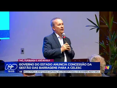 Celesc assumirá controle das barragens: governo anuncia mudança estratégica