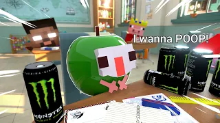 When You Have to Poop in Class💩[Minecraft best funny animation combo!]