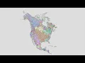 Map of North America s Rivers and Basins