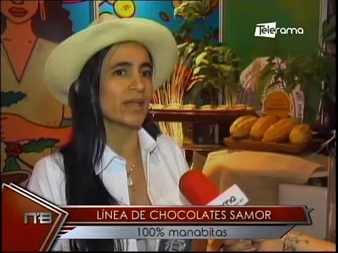 Línea de Chocolates Samor 100% manabitas