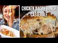 CHICKEN BACON RANCH CASSEROLE How to Make Keto Chicken Bacon Ranch Casserole Only 3 Carbs