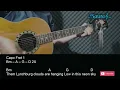 Lauren Alaina - Raining Whiskey Guitar Chords Lyrics
