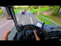 Public Bus pov driving Germany  Black Forest part 1
