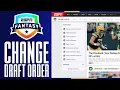 How To Change Draft Order ESPN Fantasy 2025 Simple Tutorial