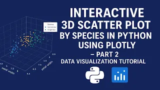 Filter Species in 3D Scatter Plot Using Plotly in Python - Part 2 Data Visualization Tutorial