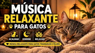 Música relaxante para gato dormir e acalmar