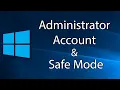 How to Enable the Administrator Account Boot in Safe Mode Windows 10 - Tutorial Guide