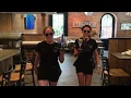 Sea Level Practicing for the 1st Annual Waiter Waitress Race