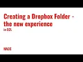 Creating a Dropbox Submission Folder - the new D2L Experience