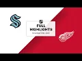 NHL Highlights | Kraken vs. Red Wings | November 18, 2025