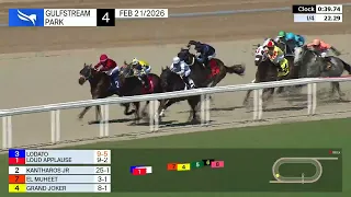 Gulfstream Park February 21 2026 Race 4
