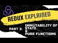 Reducer as a Pure Function and State Immutability Redux Explained Part - 3