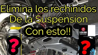 Como quitar los rechinidos de la suspension FACILMENTE!!!ruidos