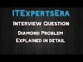 Diamond Problem Multiple Inheritance Problem Interview Question