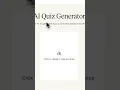 Transforming PDFs into Interactive Quizzes with PDF ai