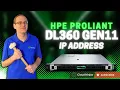 Download Lagu HPE ProLiant DL360 Gen11 Server IP Address Setup | Configuring IP Addresses | Enable DHCP \u0026 Static