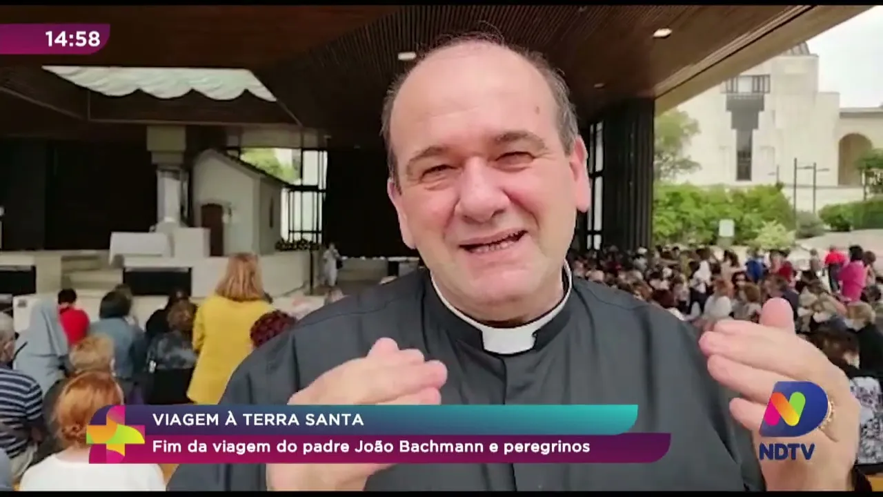 Viagem à Terra Santa: fim da viagem do padre João Bachmann e peregrinos