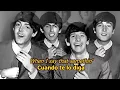 Download Lagu I want to hold your hand - The Beatles (LYRICS/LETRA) [Original]