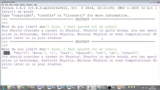 Python Tutorial 14 Splitting a variable into a list of individual words
