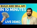 Build API With ChatGPT In Minutes Sell On Rapid API