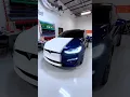 Paint and Wrap in One Tesla Model X wrapper