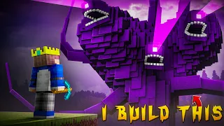 I BUILD THE WITHER STORM in Minecraft Hardcore...