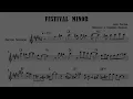 Festival Minor - Gerry Mulligan Transcription