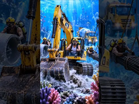 Bikin proyek RUMAH di dalam laut