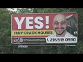 Yes I buy crack houses Clevelanders expresses shock over investor s billboards