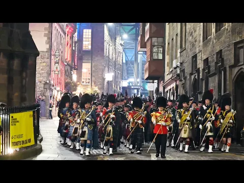 Download MP3 2023 The Royal Edinburgh Military Tattoo | The First March Out  #scotlandthebrave