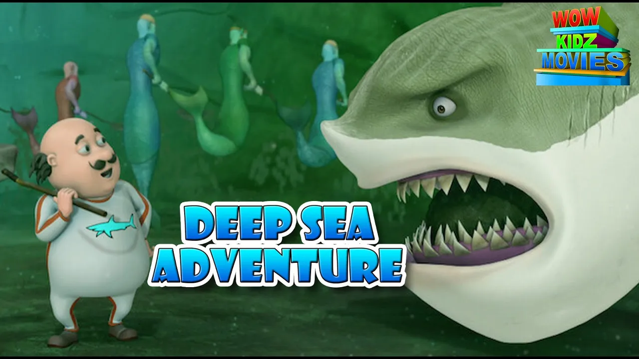 Motu Patlu | Kids Cartoon | Motu Patlu Deep Sea Adventure | Full Movie | Wow Kidz