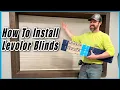 How To Install Levolor Blinds - Under 10mins