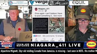 S5 E23 - October 30, 2024 - WeeStreem presents Niagara_411 LIVE w Lee Sterry