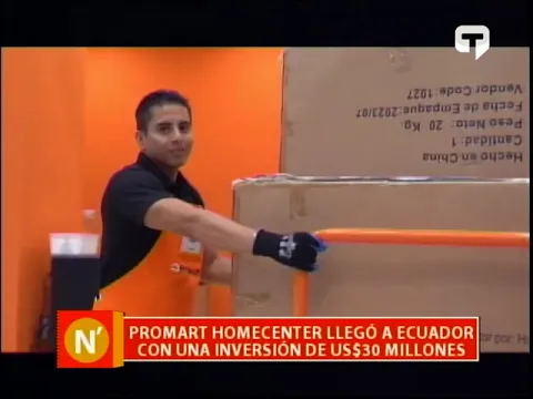 Promart Homecenter llegó a Ecuador con una inversión de US$30 millones