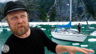 Sailing in a Minefield of ICE! Allison & James Sailing Alaska S4E13