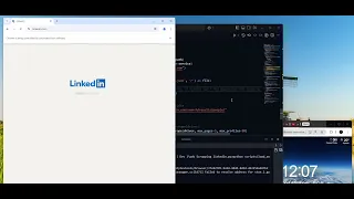 LinkedIn Profile Scraper Demo Python Automation with Selenium BeautifulSoup