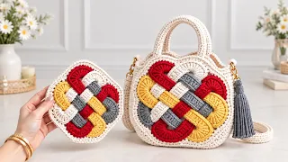 How to Crochet This Stunning Bag | Easy Step-by-Step Tutorial