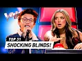 Download Lagu AMAZING Blind Auditions That SHOCKED The Voice Kids Coaches!