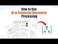 How to Use AI to Automate Document Processing Azure Logic Apps
