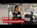 Security Guard Interview Questions and Answers Must watch 2025 Canada International students