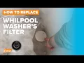 How to replace Drain Pump Filter part W11568797 on your Whirlpool Maytag Amana Washer