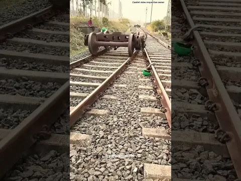 Train track testing? #shorts #train #railway #indianrailways #facts